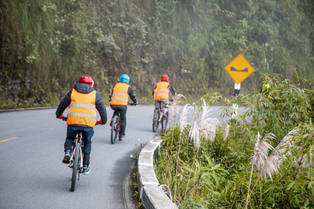 Biking Through Clouds - Inca Jungle