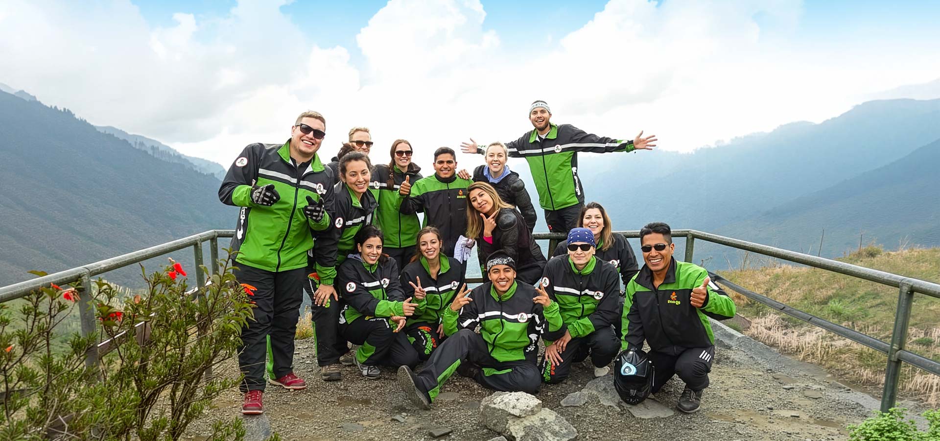 Inca Jungle biking group