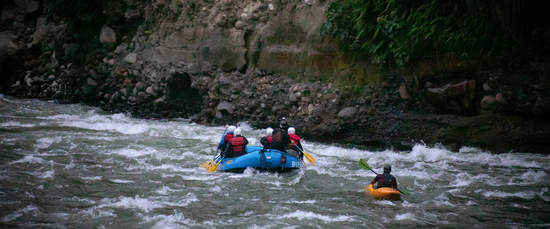 Rafting at Inca Jungle Classic 4 days